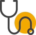 Stethoscope icon.