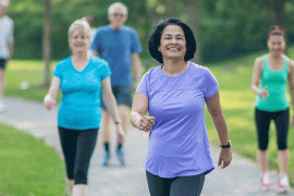 group walking