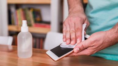 Sanitize Your Smartphone RUSH