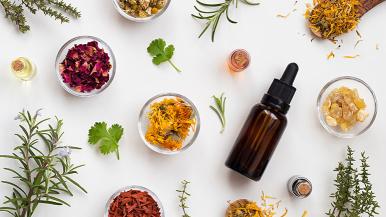 Essentials oils come from plants