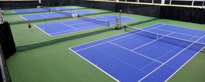 Indoor tennis courts