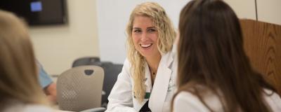 An advanced practice nurse in neurosciences at Rush University Medical Center
